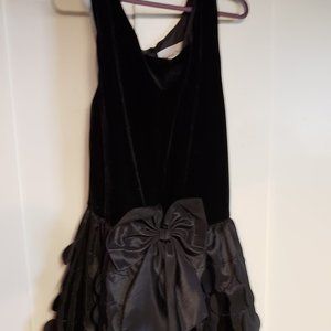 Sweet Heart Rose black Gown